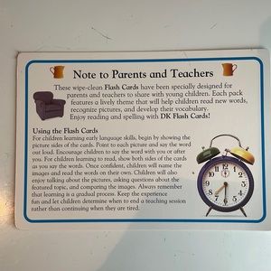 DK flashcards Home educational